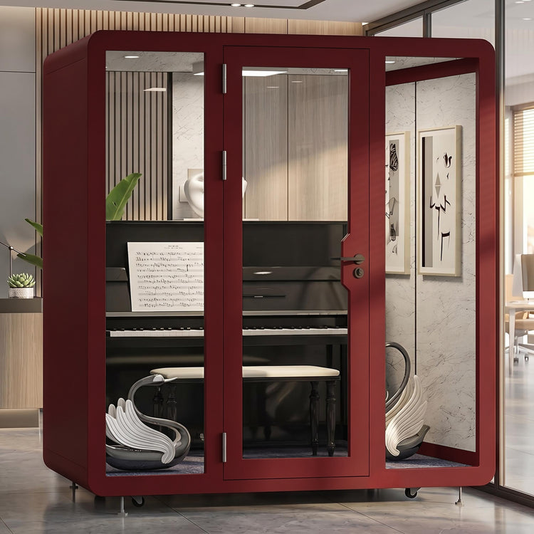 Soundproof Office Pod with 2 Person Glass