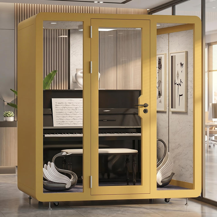 Soundproof Office Pod with 2 Person Glass