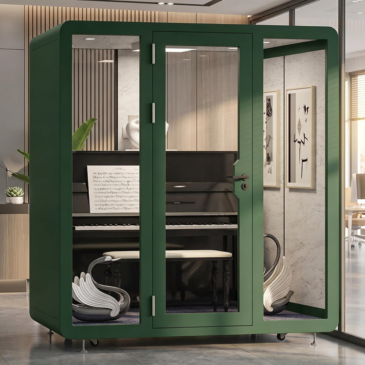 Soundproof Office Pod with 2 Person Glass