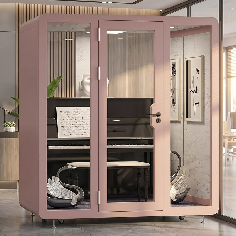 Soundproof Office Pod with 2 Person Glass