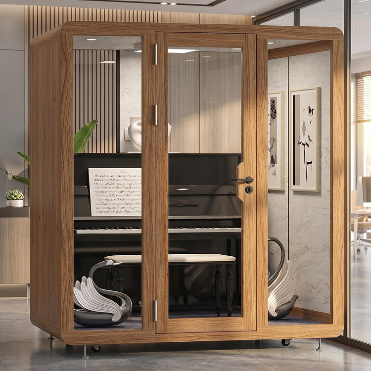 Soundproof Office Pod with 2 Person Glass