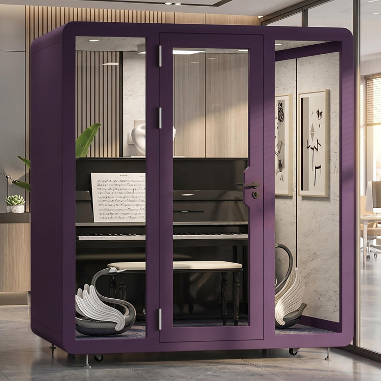 Soundproof Office Pod with 2 Person Glass