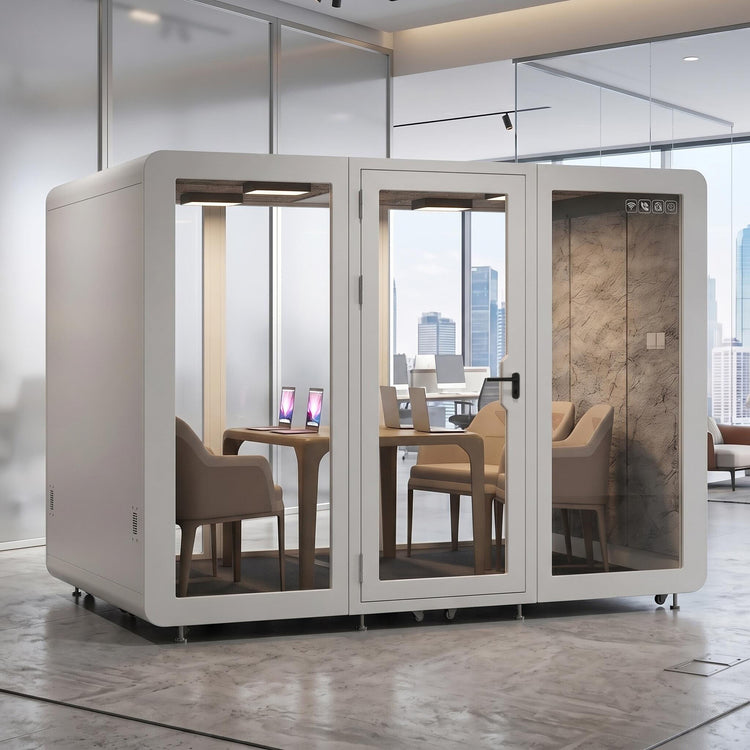 Soundproof Office Pod with 6 Person  for Sleeping  Calls Meetings