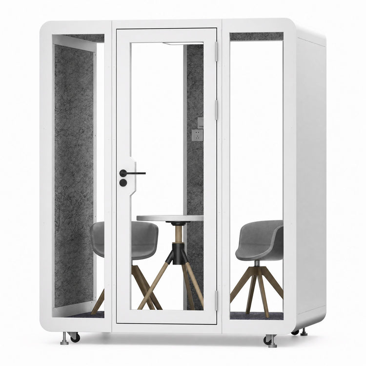 Soundproof Office Pod with 2 Person Glass