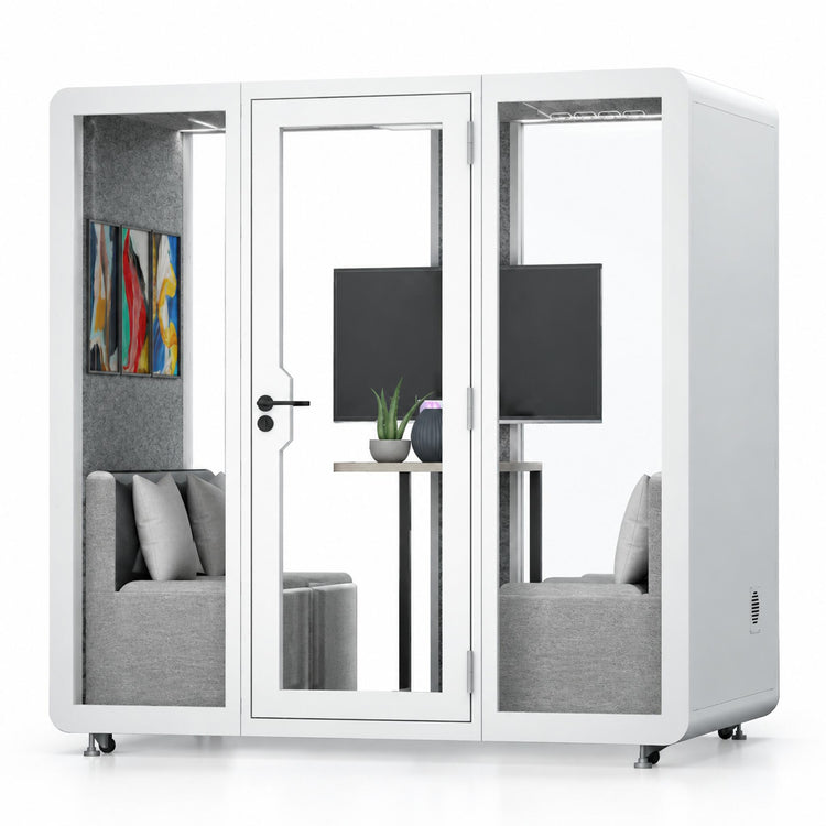 Soundproof Office Pod with 4 Person   for Sleeping  Calls Meetings