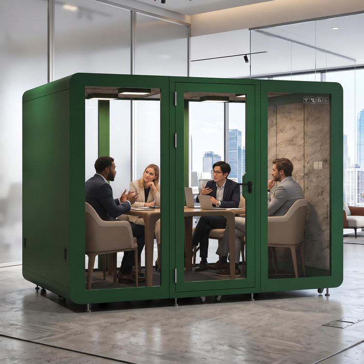Soundproof Office Pod with 6 Person  for Sleeping  Calls Meetings