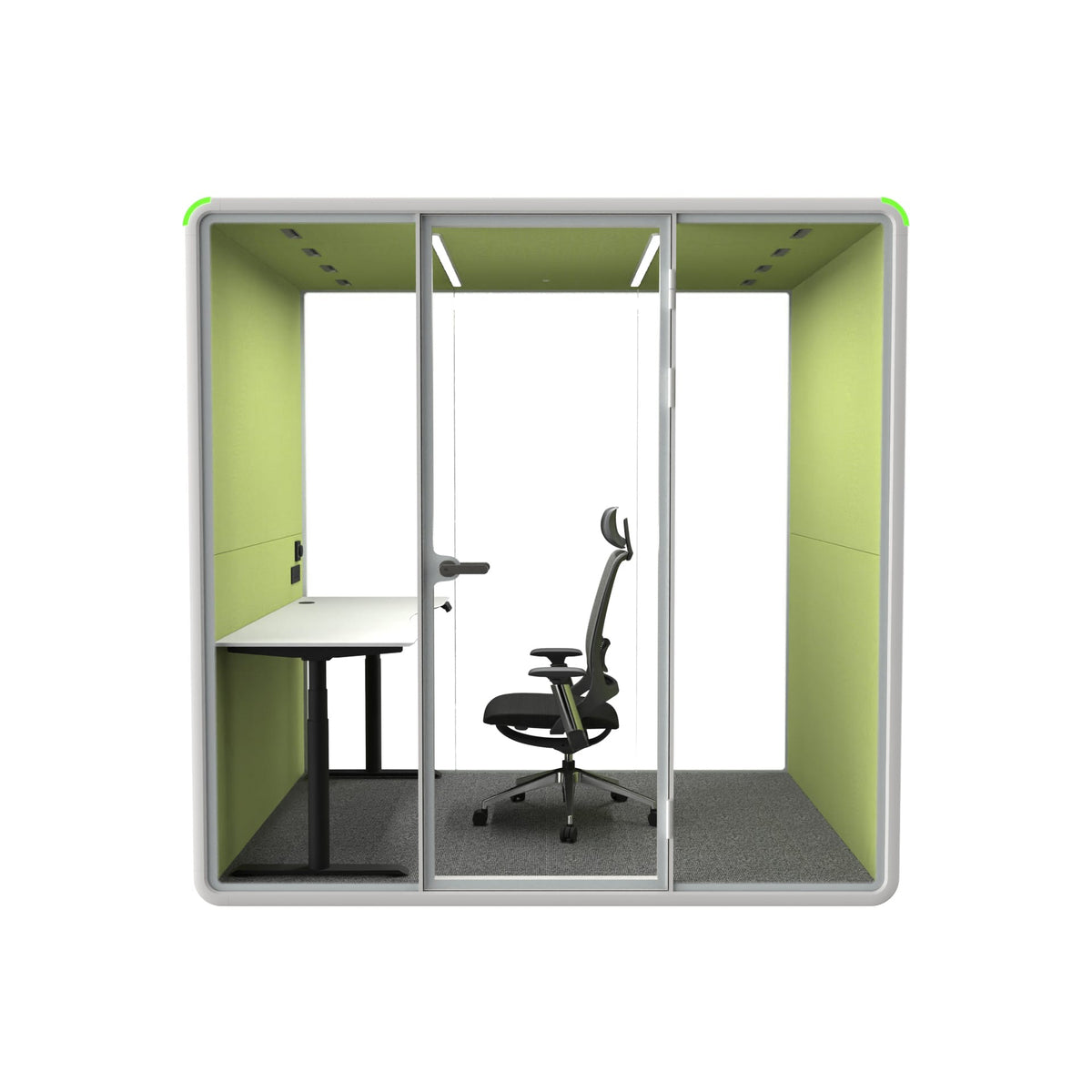 Office Sound Booth with Audio Privacy Sound Room with Steel Plate Structure for Negotiation