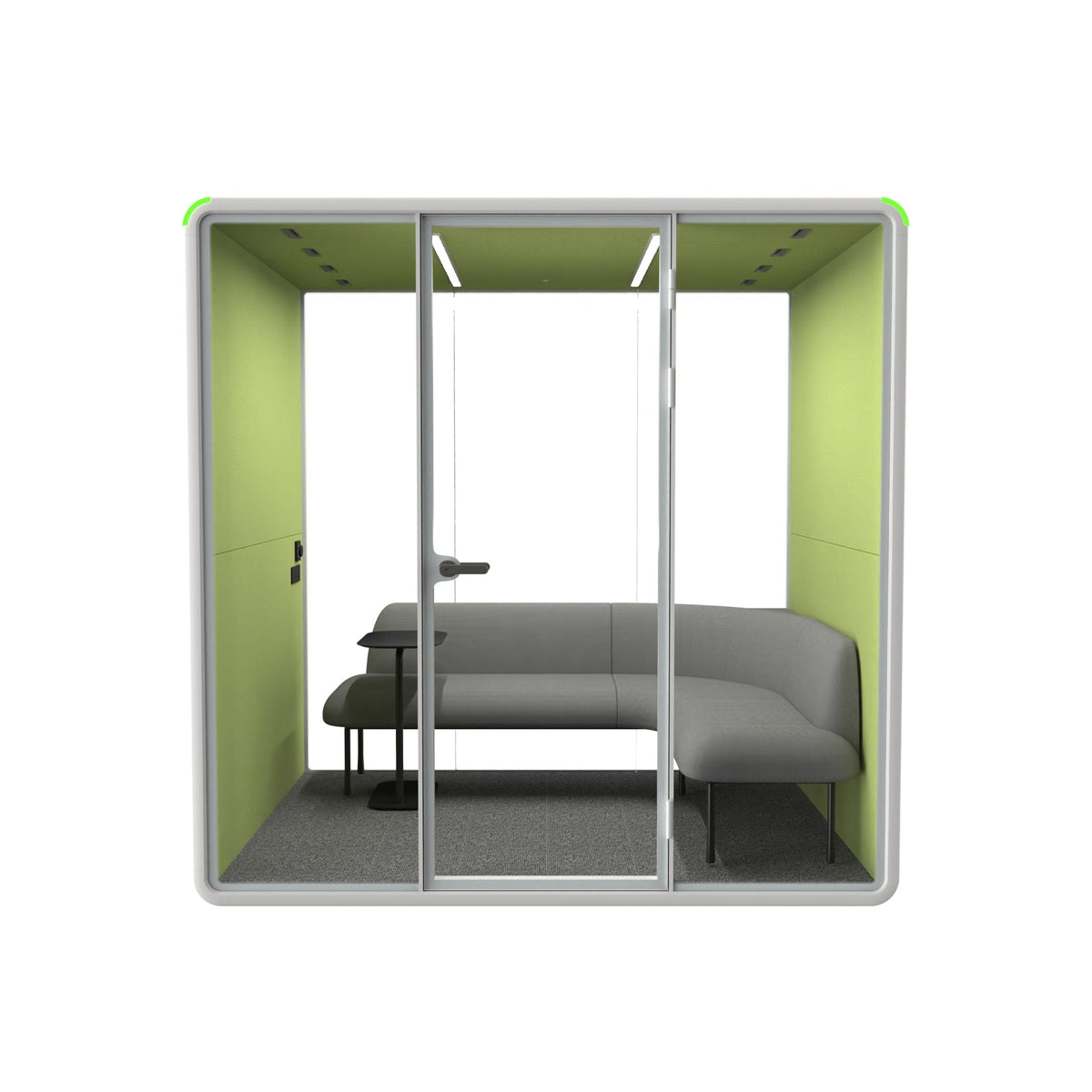 Office Sound Booth with Audio Privacy Sound Room with Steel Plate Structure for Negotiation
