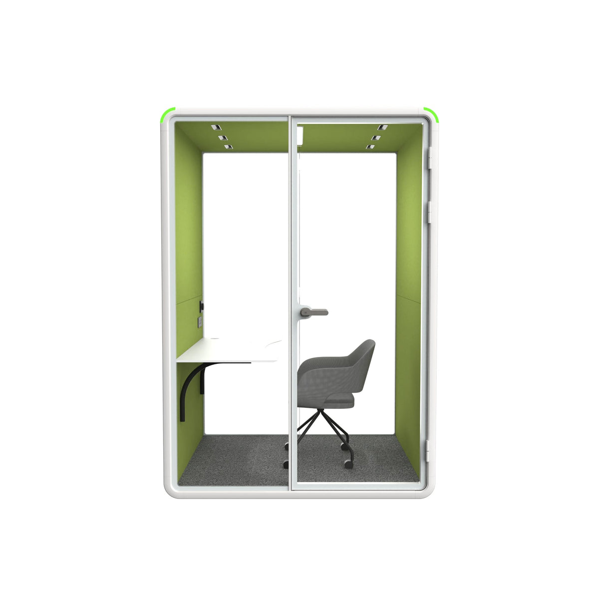 Soundproof Booth with 1 Person Single  for Open Plan Office