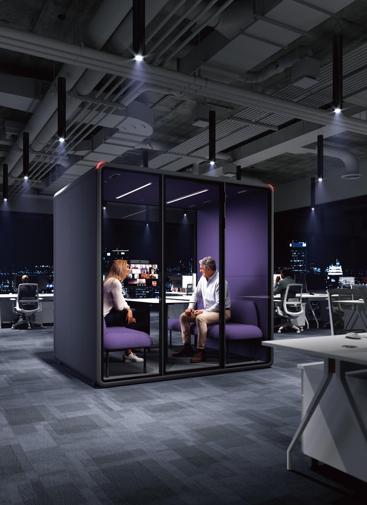 Office Sound Booth with Audio Privacy Sound Room with Steel Plate Structure for Negotiation