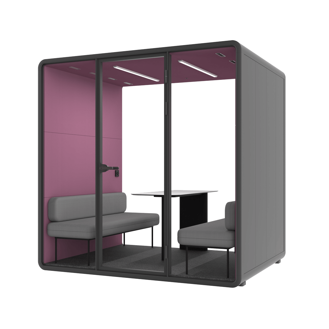 Office Sound Booth with Audio Privacy Sound Room with Steel Plate Structure for Negotiation