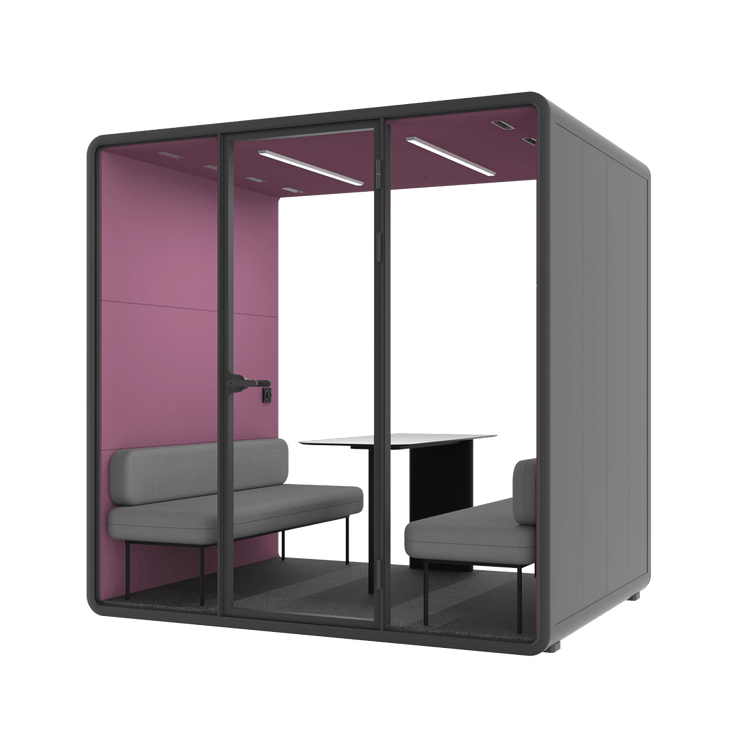 Office Sound Booth with Audio Privacy Sound Room with Steel Plate Structure for Negotiation