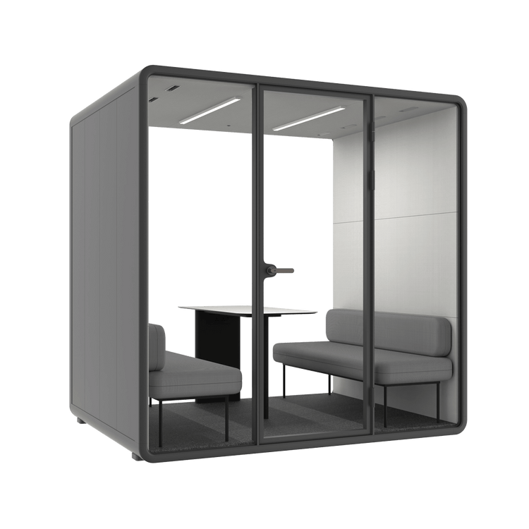 Office Sound Booth with Audio Privacy Sound Room with Steel Plate Structure for Negotiation