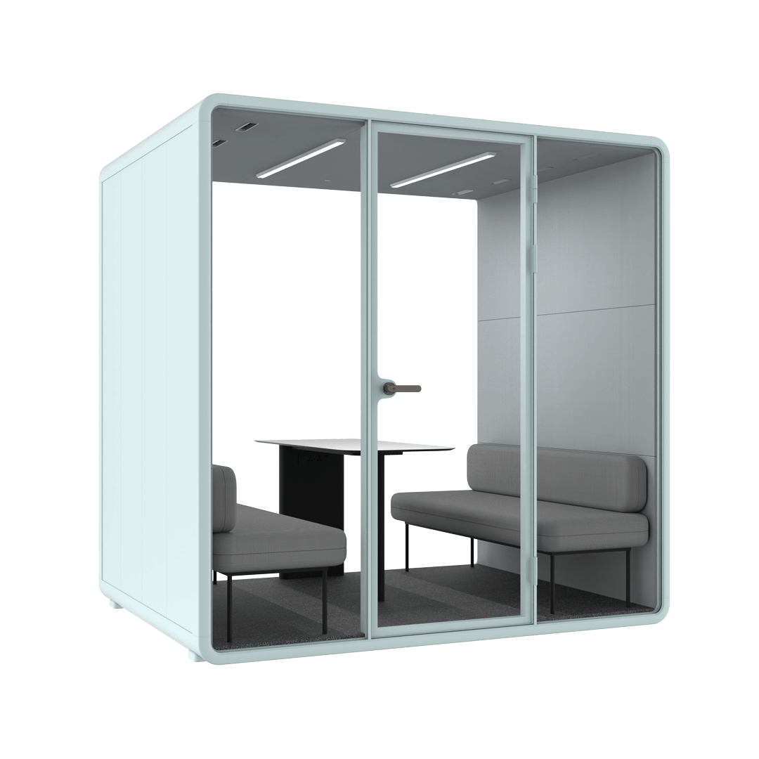 Office Sound Booth with Audio Privacy Sound Room with Steel Plate Structure for Negotiation