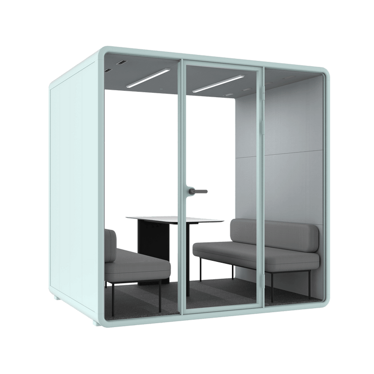 Office Sound Booth with Audio Privacy Sound Room with Steel Plate Structure for Negotiation