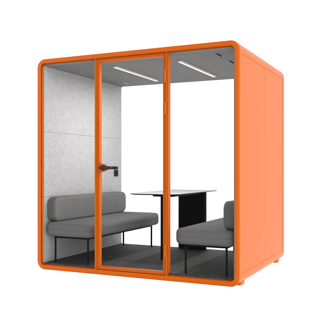 Office Sound Booth with Audio Privacy Sound Room with Steel Plate Structure for Negotiation