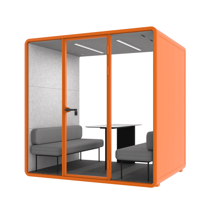 Office Sound Booth with Audio Privacy Sound Room with Steel Plate Structure for Negotiation