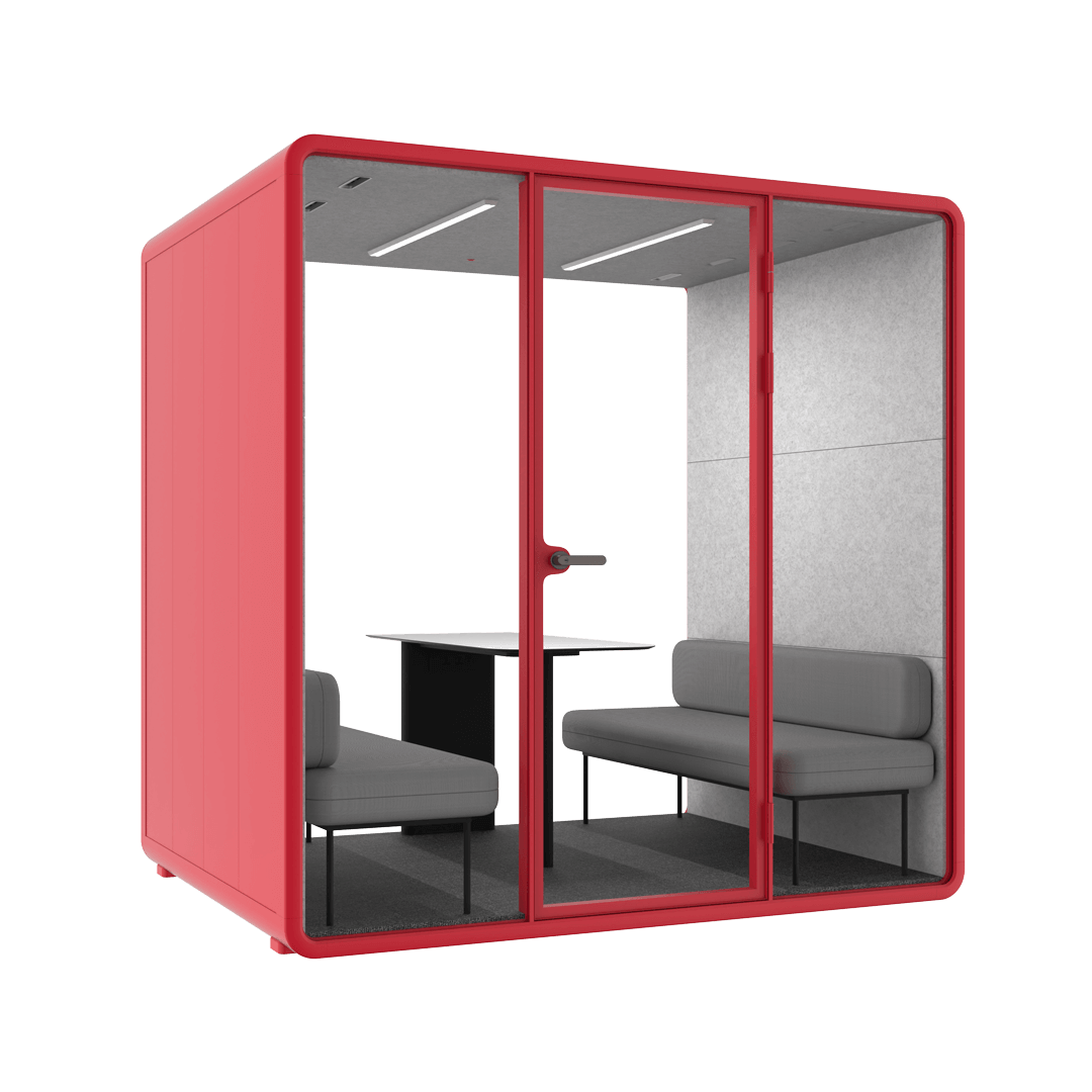 Office Sound Booth with Audio Privacy Sound Room with Steel Plate Structure for Negotiation