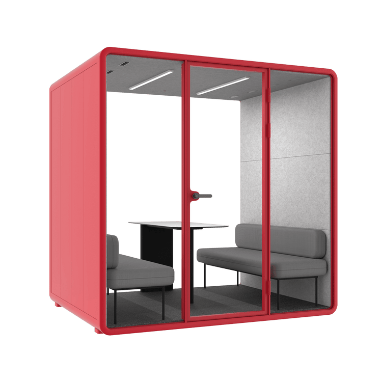 Office Sound Booth with Audio Privacy Sound Room with Steel Plate Structure for Negotiation