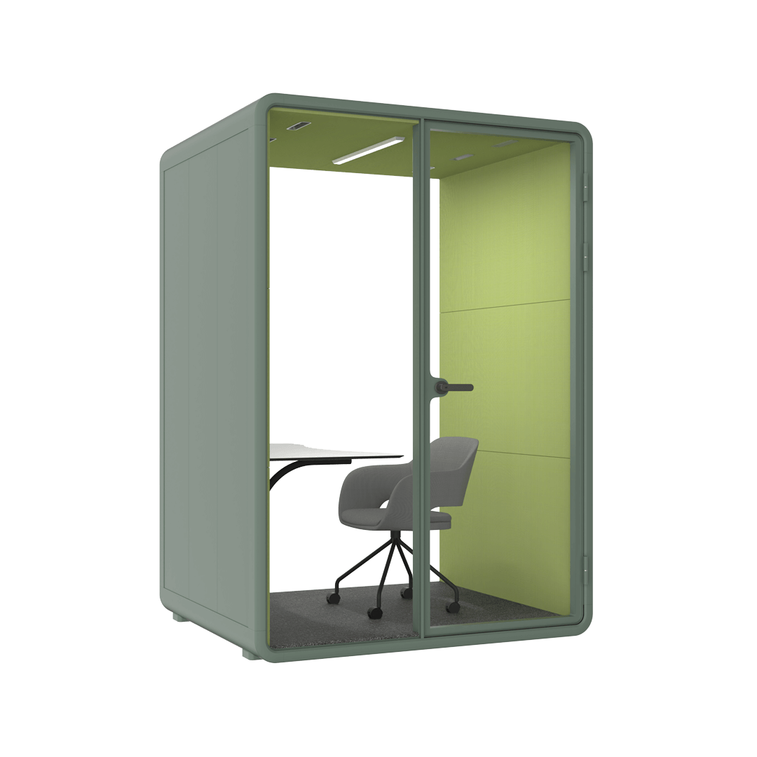 Soundproof Booth with 1 Person Single  for Open Plan Office