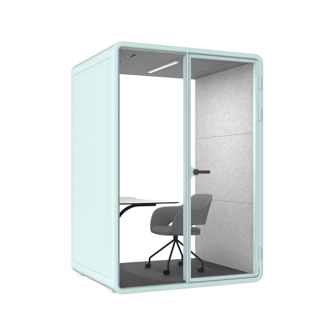 Soundproof Booth with 1 Person Single  for Open Plan Office