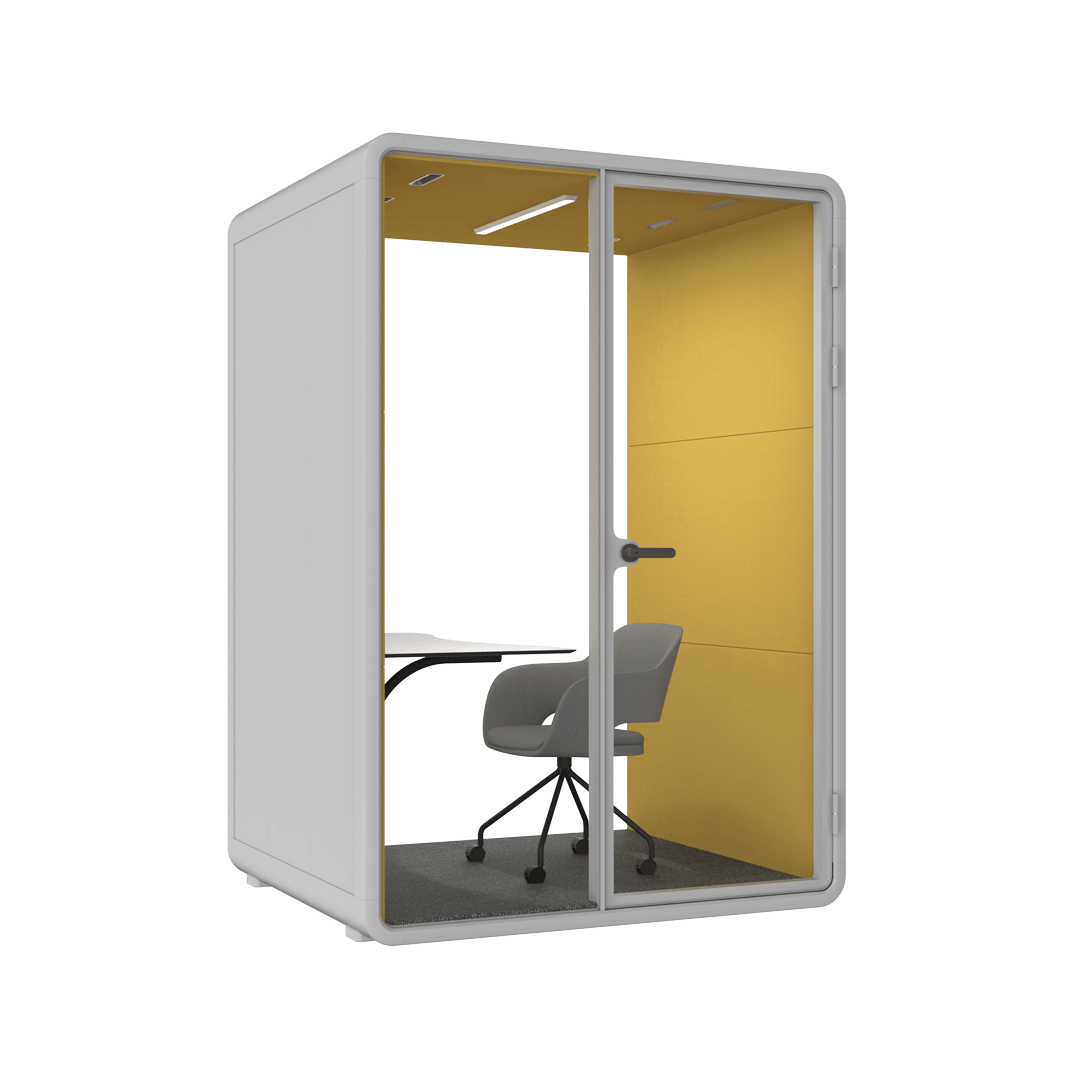 Soundproof Booth with 1 Person Single  for Open Plan Office