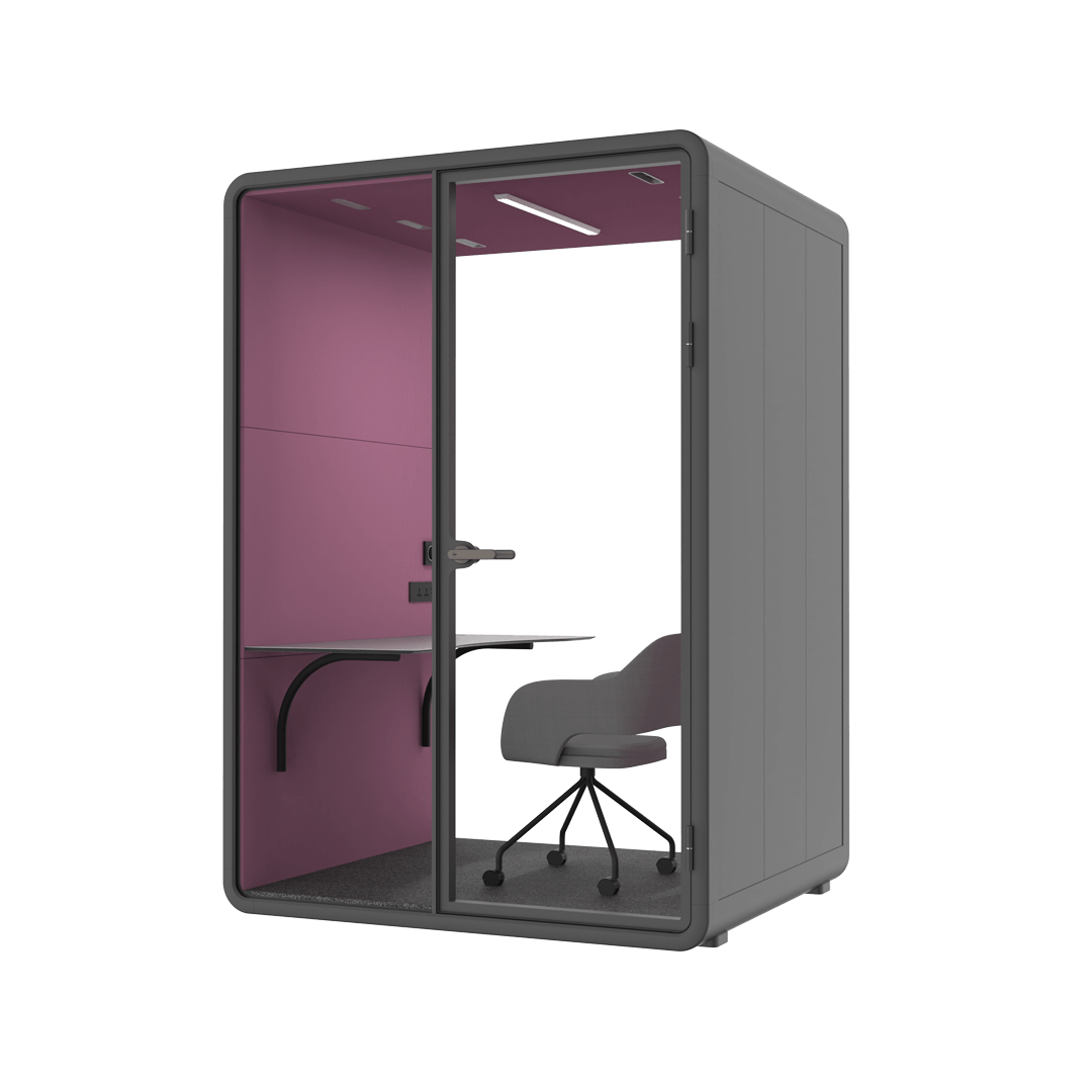 Soundproof Booth with 1 Person Single  for Open Plan Office