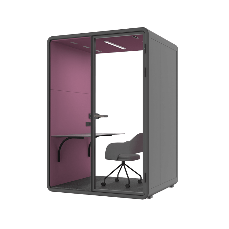 Soundproof Booth with 1 Person Single  for Open Plan Office