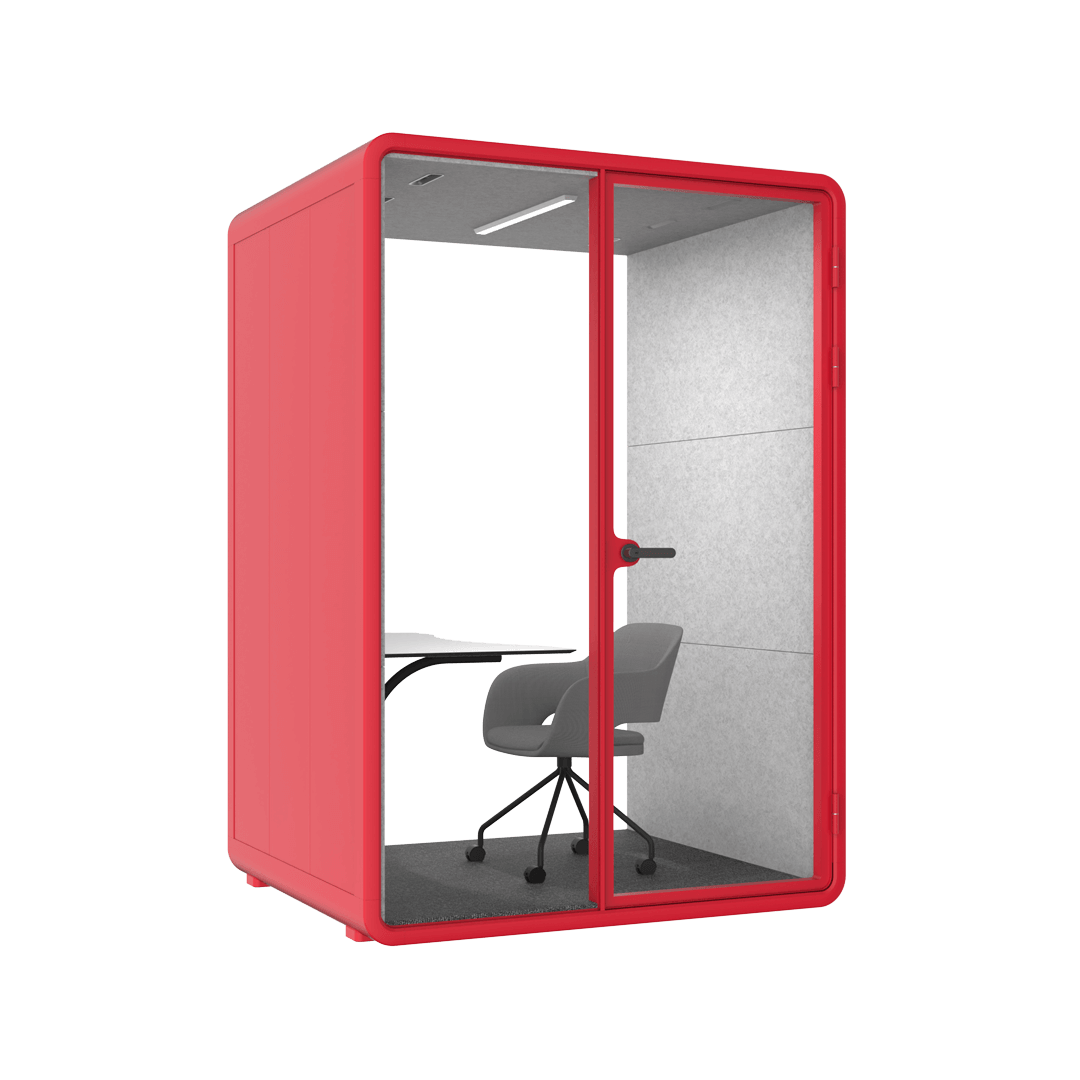 Soundproof Booth with 1 Person Single  for Open Plan Office