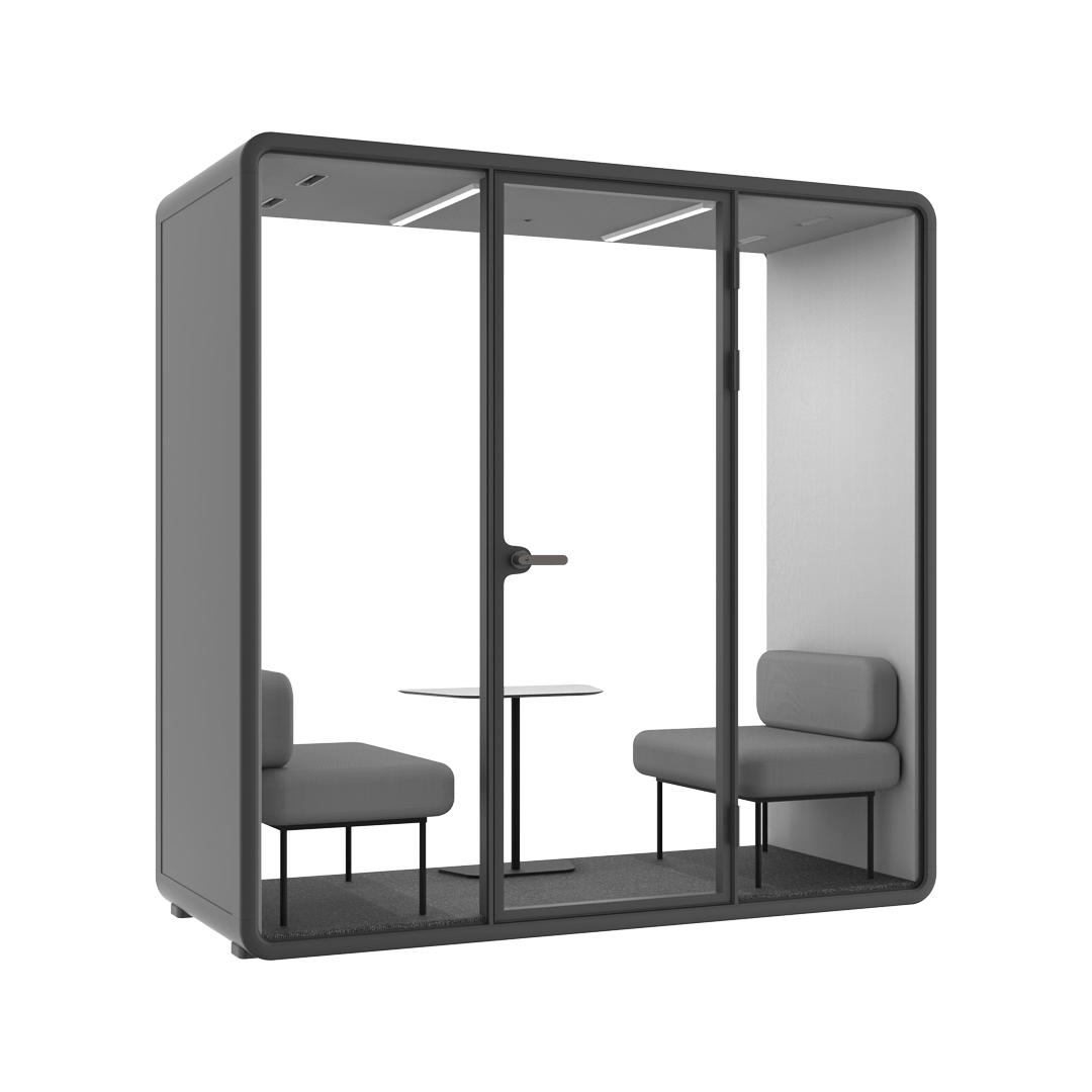 Soundproof Booth with 4 Person for Private Meetin