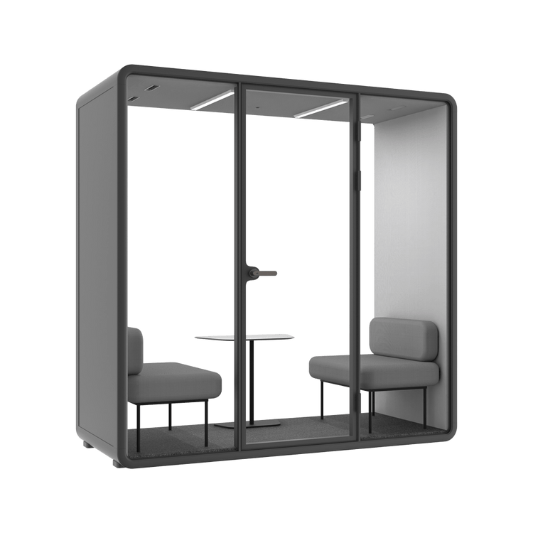 Soundproof Booth with 4 Person for Private Meetin