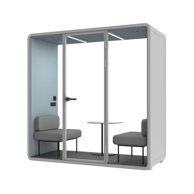 Soundproof Booth with 4 Person for Private Meetin