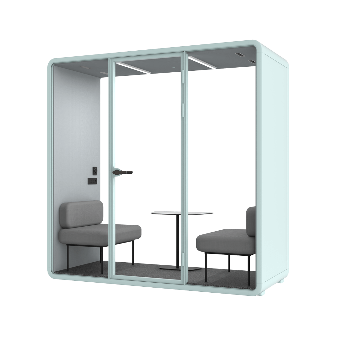Soundproof Booth with 4 Person for Private Meetin