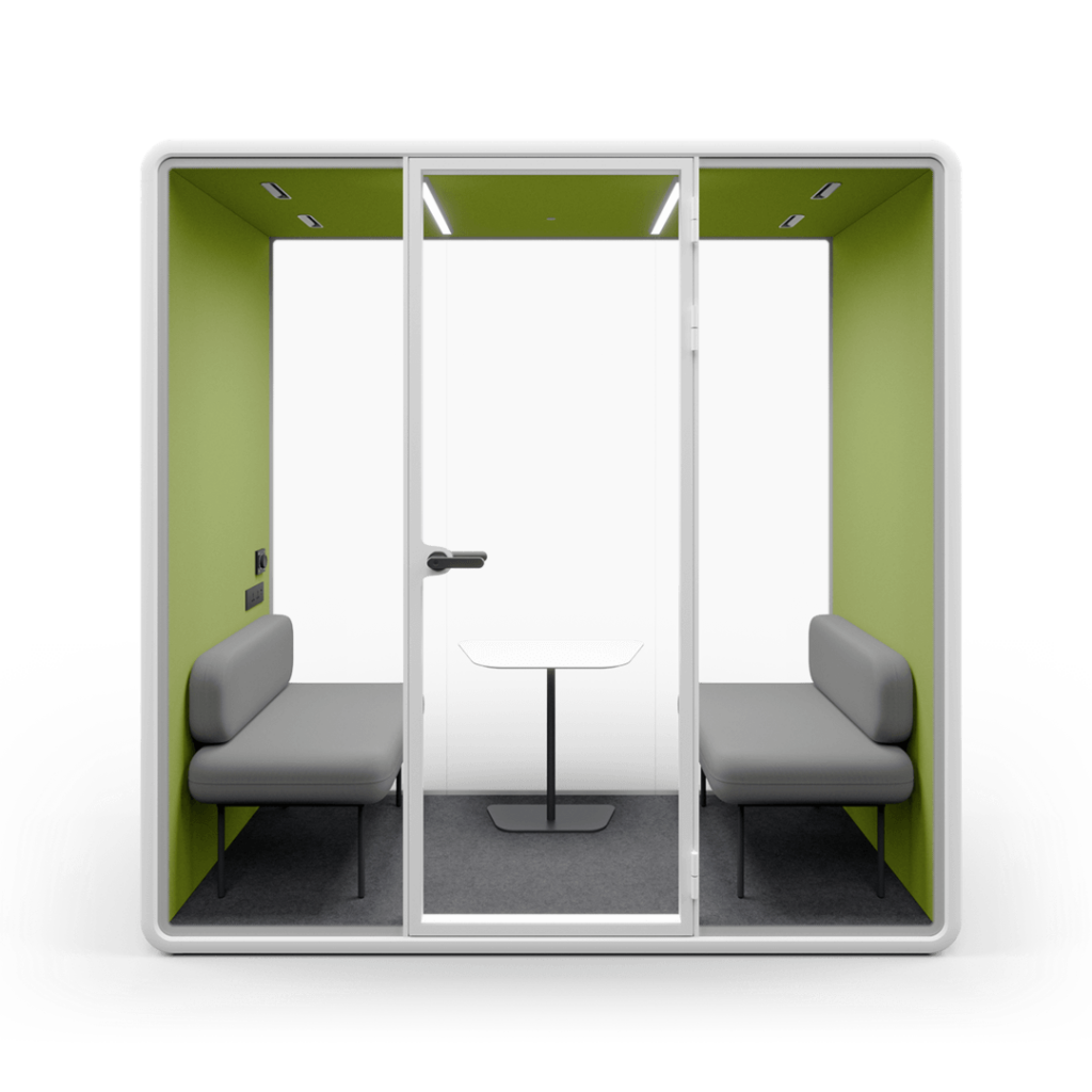 Soundproof Booth with 4 Person for Private Meetin