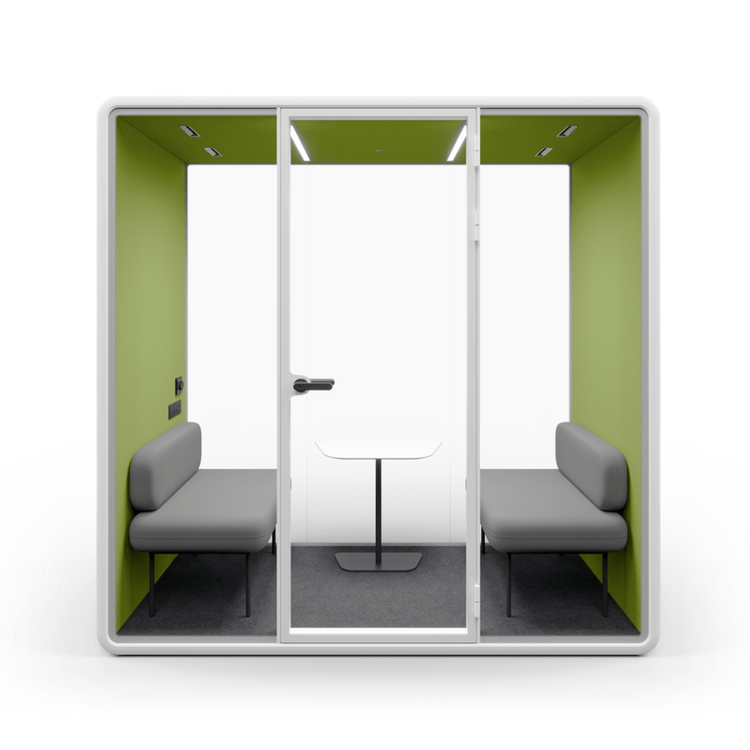 Soundproof Booth with 4 Person for Private Meetin