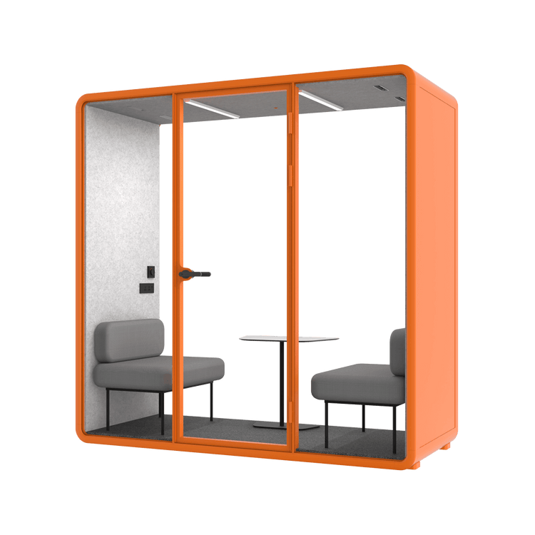 Soundproof Booth with 4 Person for Private Meetin