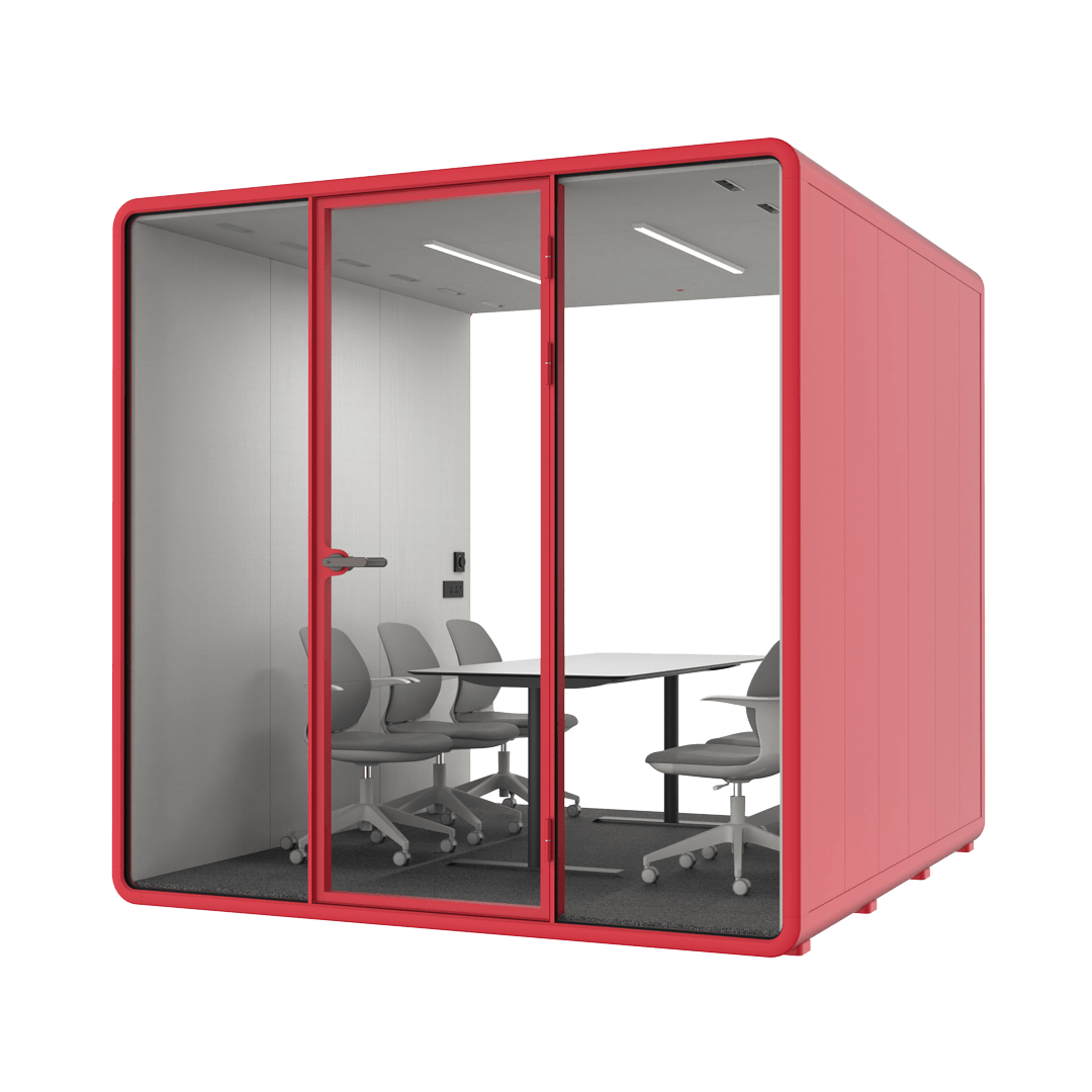 Office Sound Booth with Audio Privacy with Fans,Steel Plate Structure for Meeting Room