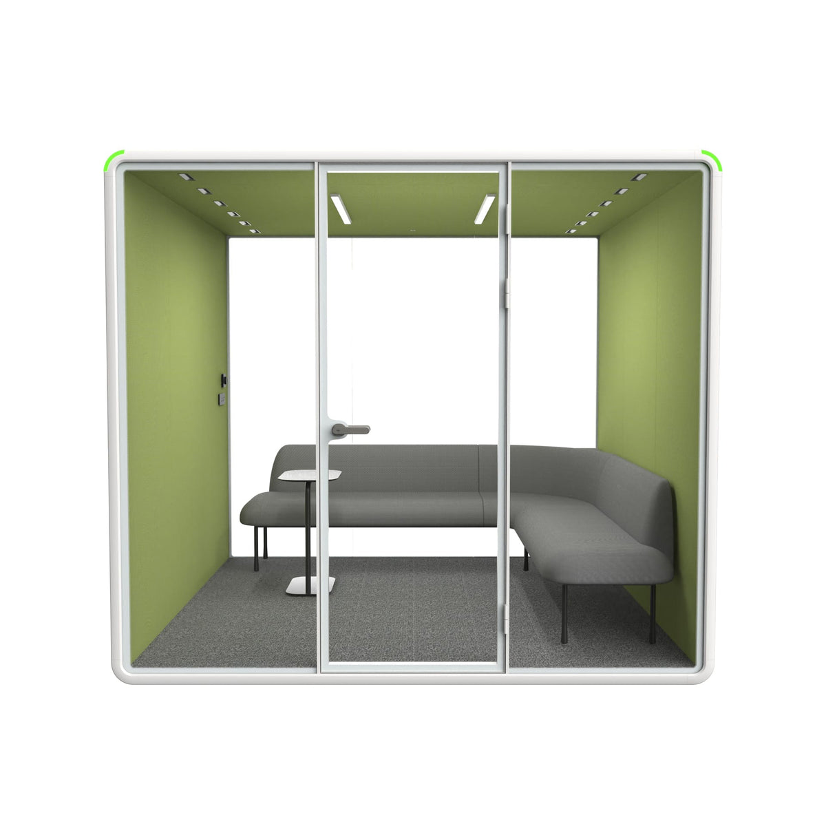 Office Sound Booth with Audio Privacy with Fans,Steel Plate Structure for Meeting Room